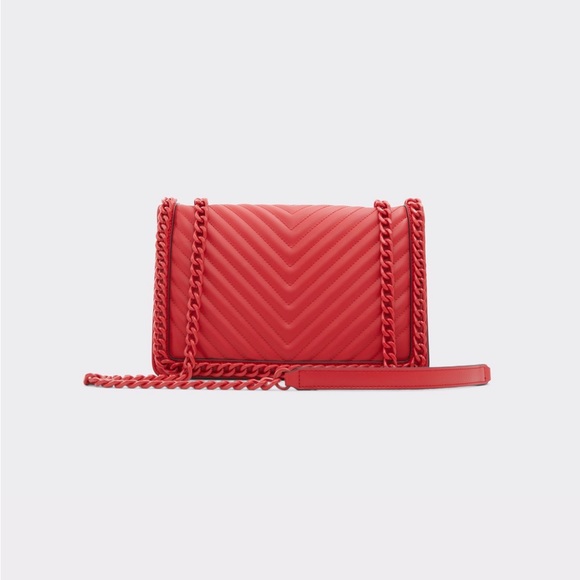 NEW Aldo Greenwald Crossbody Bag in Red, New w/o Tag Retail $100 - Picture 3 of 15